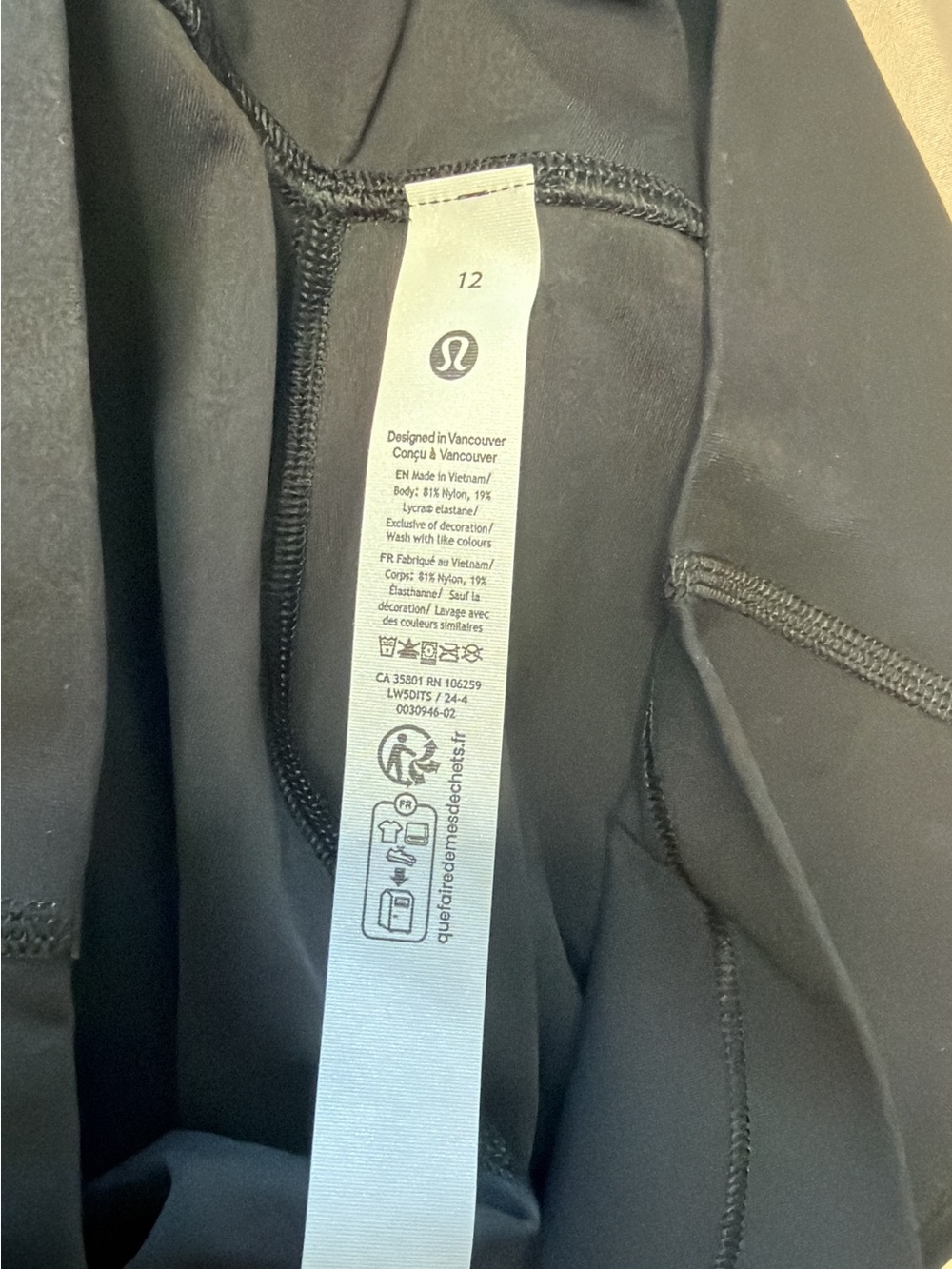 lululemon athletica Black Leggings - Picture 3 of 4